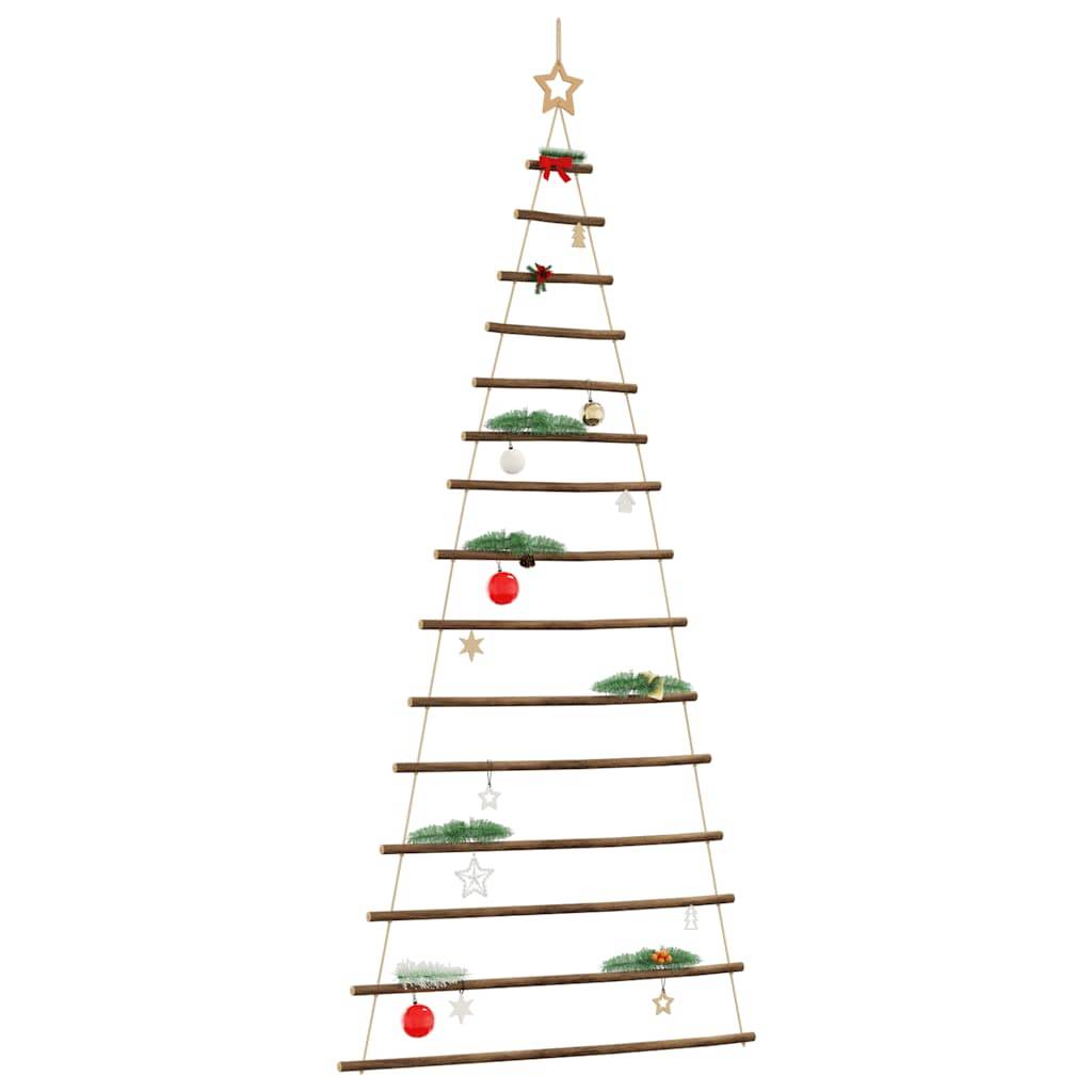 vidaXL Weihnachtsbaum mit Spitzensternen Aufhängen 100x210 cm