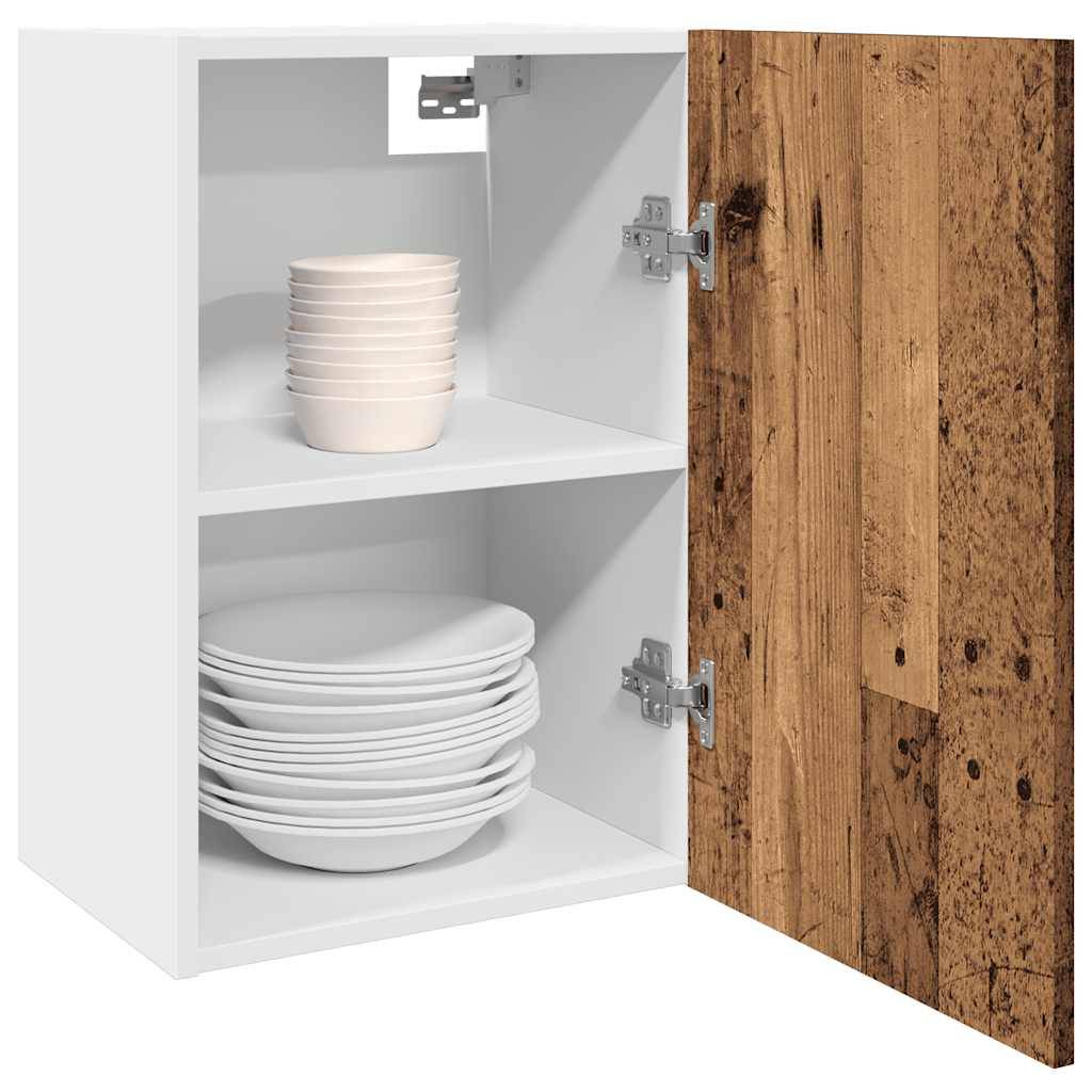 vidaXL Hängeschrank Lyon Altholz-Optik 40x31x60 cm Holzwerkstoff