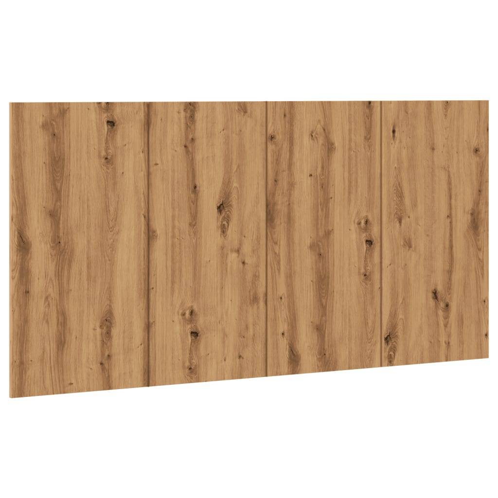 vidaXL Kopfteil Artisan-Eiche 160x1,5x80 cm Holzwerkstoff