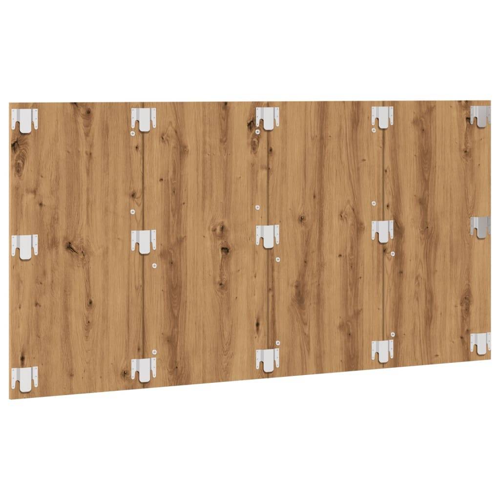 vidaXL Kopfteil Artisan-Eiche 160x1,5x80 cm Holzwerkstoff