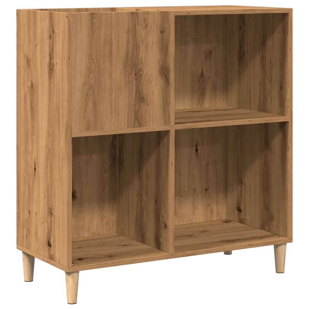 vidaXL Plattenschrank Artisan-Eiche 84,5x38x89 cm Holzwerkstoff