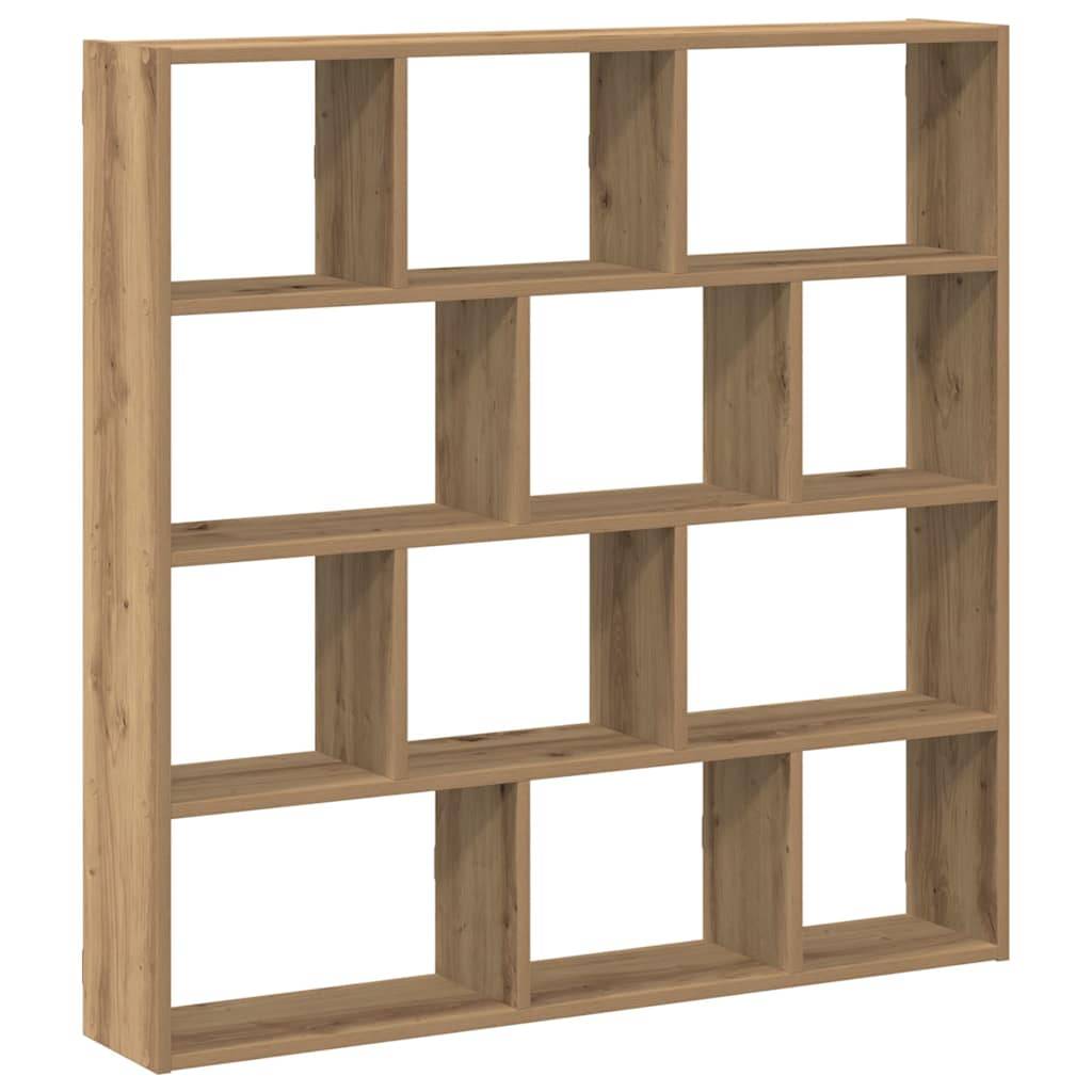 vidaXL Würfelregal 12 Fächer Artisan-Eiche Holzwerkstoff