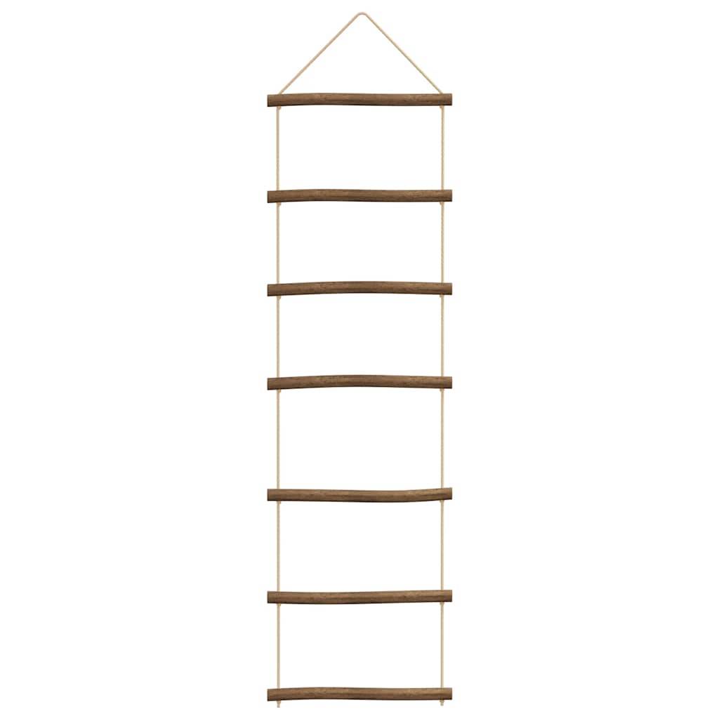 vidaXL Wanddekorationen in Leiterform 2Stk. 30x100cm Natürlicher Zweig