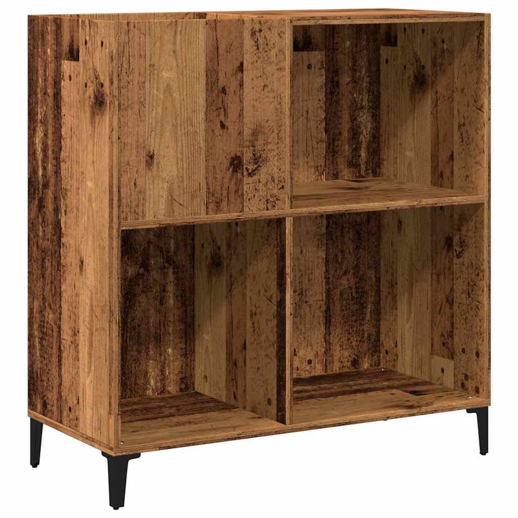 vidaXL Plattenschrank Altholz-Optik 84,5x38x89 cm Holzwerkstoff