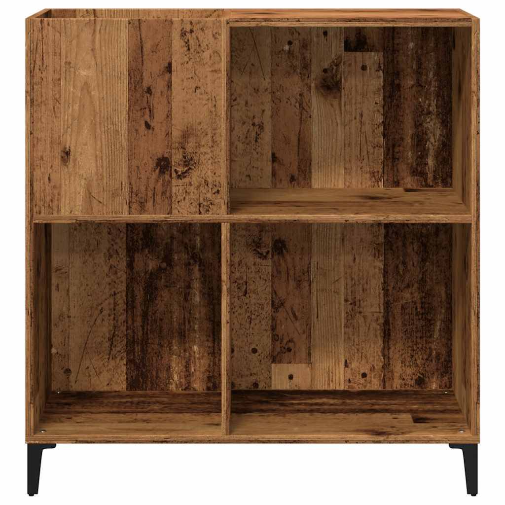vidaXL Plattenschrank Altholz-Optik 84,5x38x89 cm Holzwerkstoff