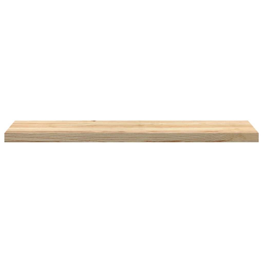 vidaXL Treppenstufen 2 Stk. Unbehandelt 110x25x2 cm Massivholz Eiche
