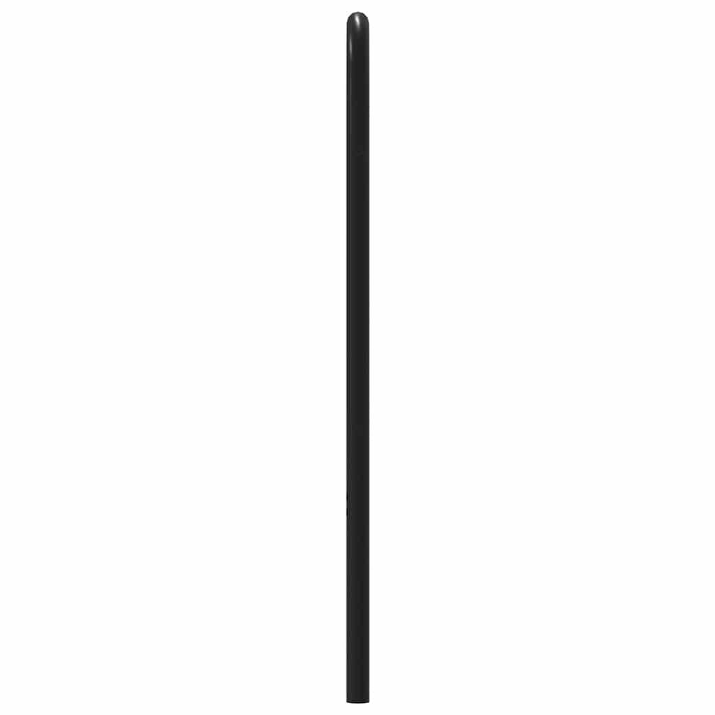 vidaXL Kopfteil Räuchereiche 160 cm Stahl und Holzwerkstoff