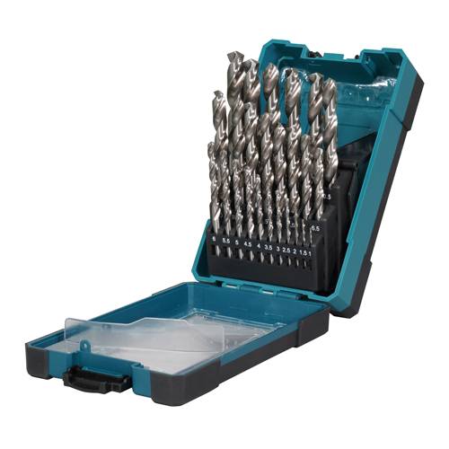 MAKITA D-78368 - HSS-GS Metallbohrer-Set (Durchmesser: 1,00 - 13,0mm | 25-teilig)