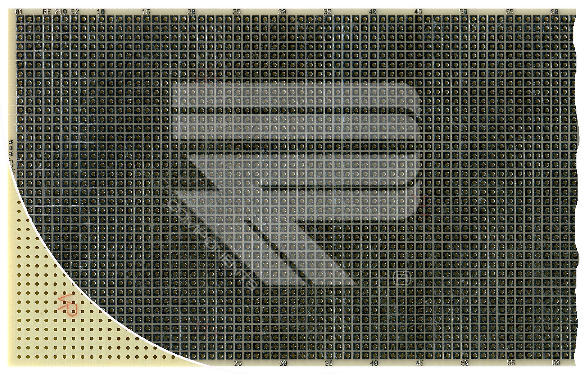 Roth Elektronik RE210-S2 Laborkarte CEM3 RM 2,54 mm 100 x 220 mm