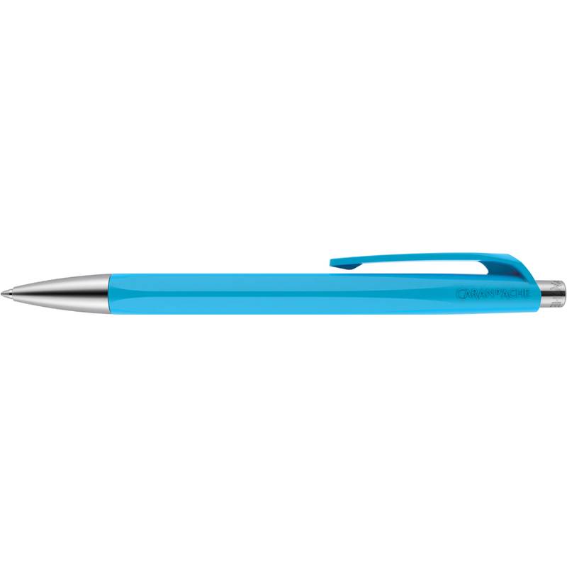 CARAN D'ACHE Druckkugelschreiber 888 INFINITE, türkisblau