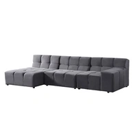 MODULARES SOFA ORLENA XL - LINKS - Farbe: Anthrazit, Größe: XL - Links MODULARES SOFA ORLENA XL - LINKS - Farbe: Anthrazit, Größe: XL - Links