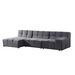MODULARES SOFA ORLENA XL - LINKS - Farbe: Anthrazit, Größe: XL - Links MODULARES SOFA ORLENA XL - LINKS - Farbe: Anthrazit, Größe: XL - Links