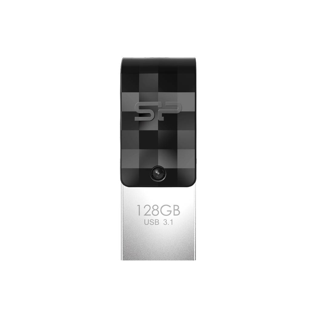 Silicon Power USB-Stick 128GB USB3.2 + Typ C C31 Black Eingabe / Ausgabe