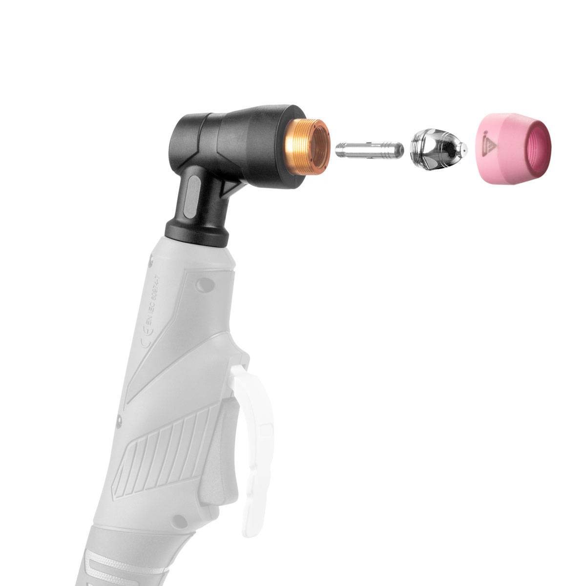 STAHLWERK Plasmaschneider-Brennerkopf AG-60 / SG-55 für CUT Plasmaschneidbrenner