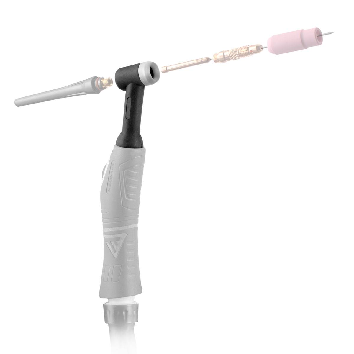 STAHLWERK WIG-Brennerkopf WP-26F mit Flex-Kopf für WIG-Schweißbrenner