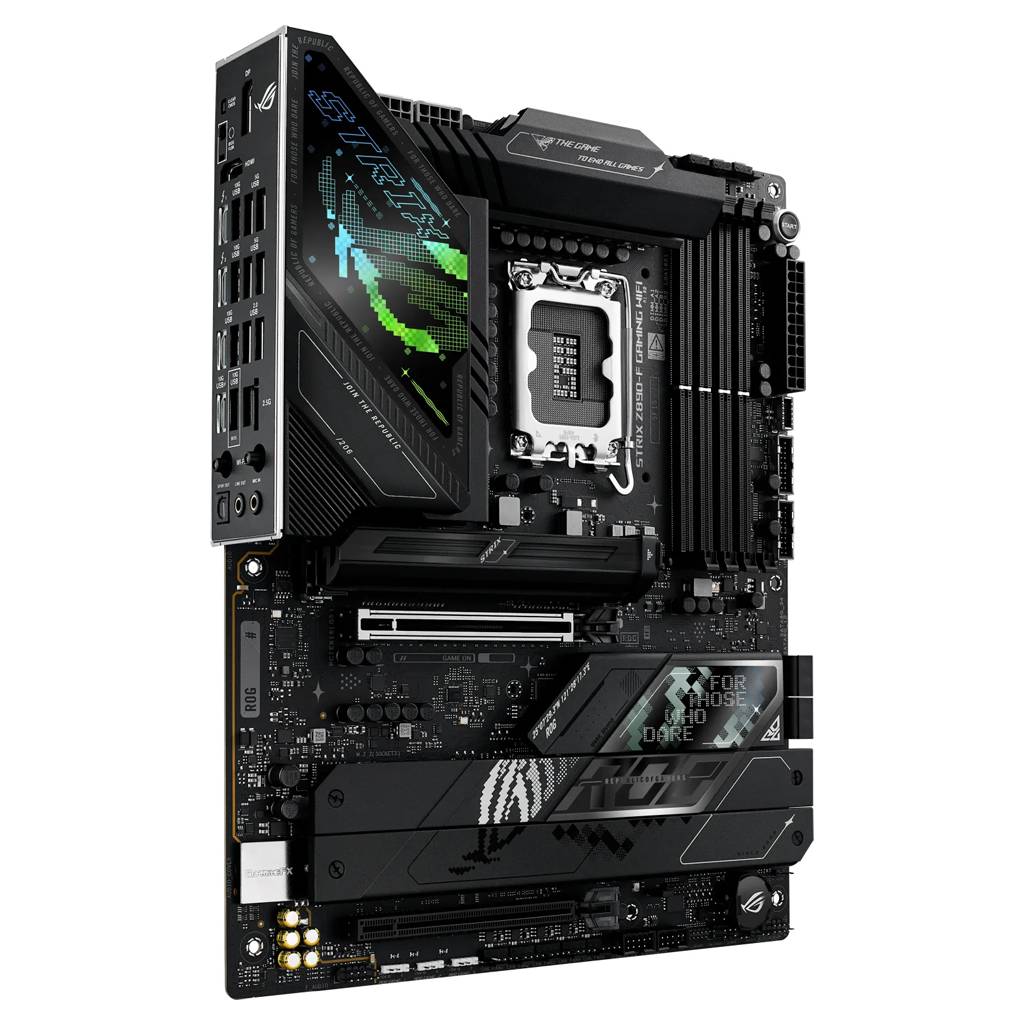 ASUS ROG STRIX Z890-F GAMING WIFI - Motherboard - ATX - LGA1851-Sockel - Z890 Chipsatz - USB-C 3.2 Gen 2x2, USB 3.2 Gen 1, USB 3.2 Gen 2, USB-C 3.2
