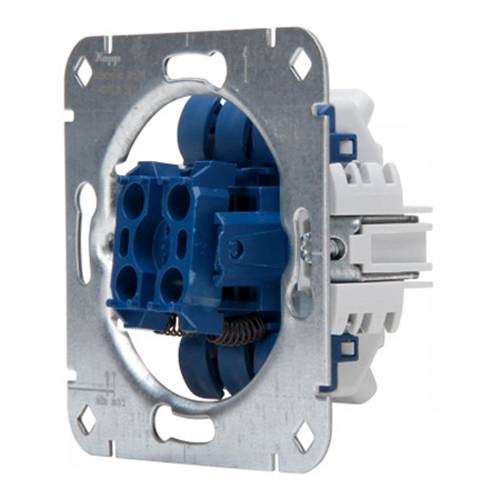 KOPP 508500008 - Unterputz Jalousieschalter-Sockel (ohne Abdeckung | 250V | 10A | IP20) - aluminium