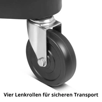 STAHLWERK Werkzeugwagen TC-92 ST mit 100 kg Tragkraft Werkstattwagen Rollwagen STAHLWERK Werkzeugwagen TC-92 ST mit 100 kg Tragkraft Werkstattwagen Rollwagen
