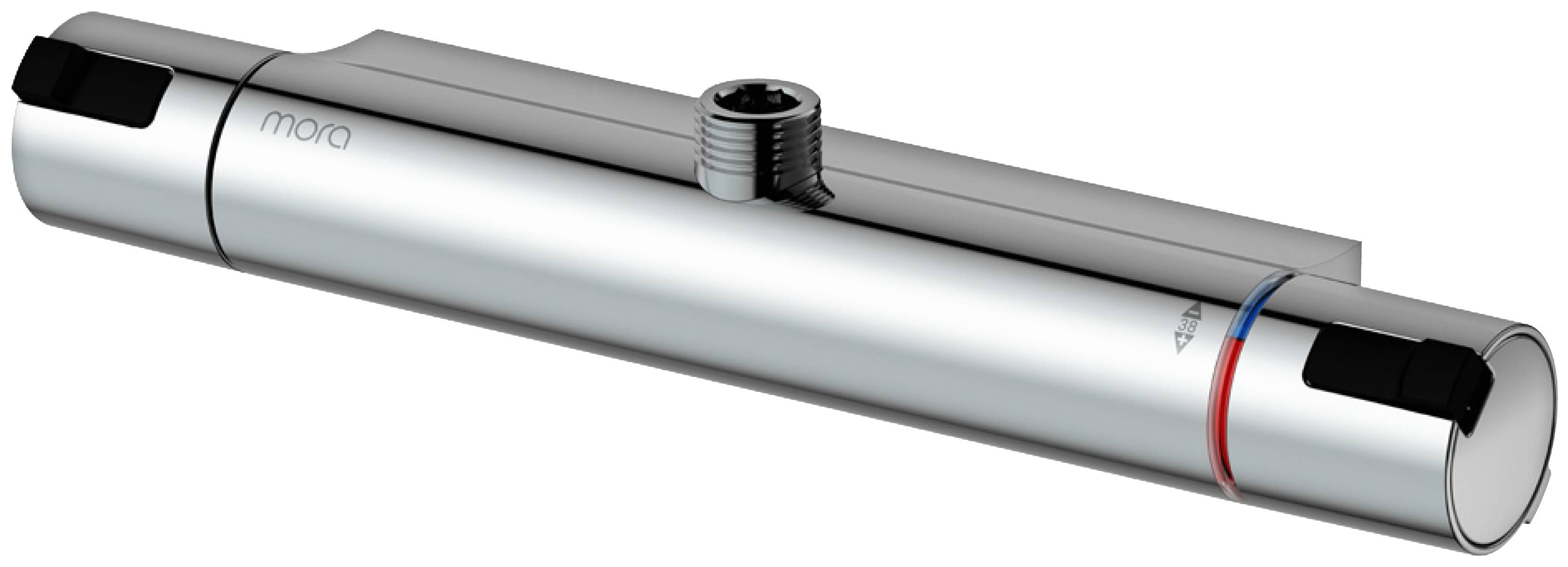 Mora CERA T4 Duschthermostat - Abgang oben Chrom