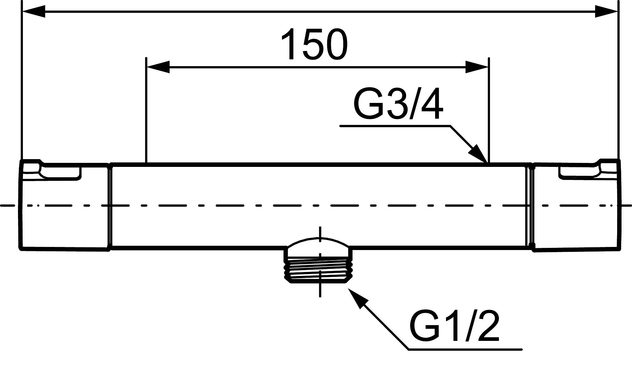 Mora Cera T4 Duschthermostat Chrom