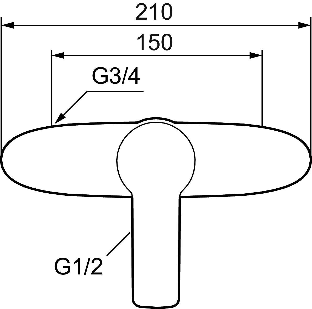 Mora Cera W5 Dusch-Einhebelmischer Chrom