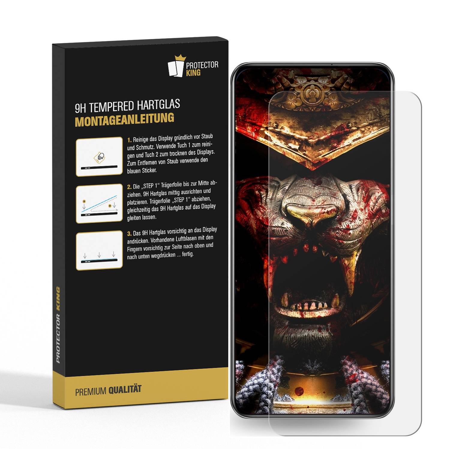 3x 9H Panzerglas für Samsung Galaxy S24 FE matt Anti-Reflex entspiegelt echtes Tempered Glass Panzerfolie Displayschutz Schutzglas Schutzfolie