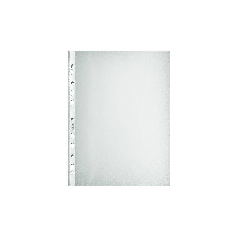 Herlitz Prospekthülle A4 genarbt Premium 100er Packung Multimedia-Technik