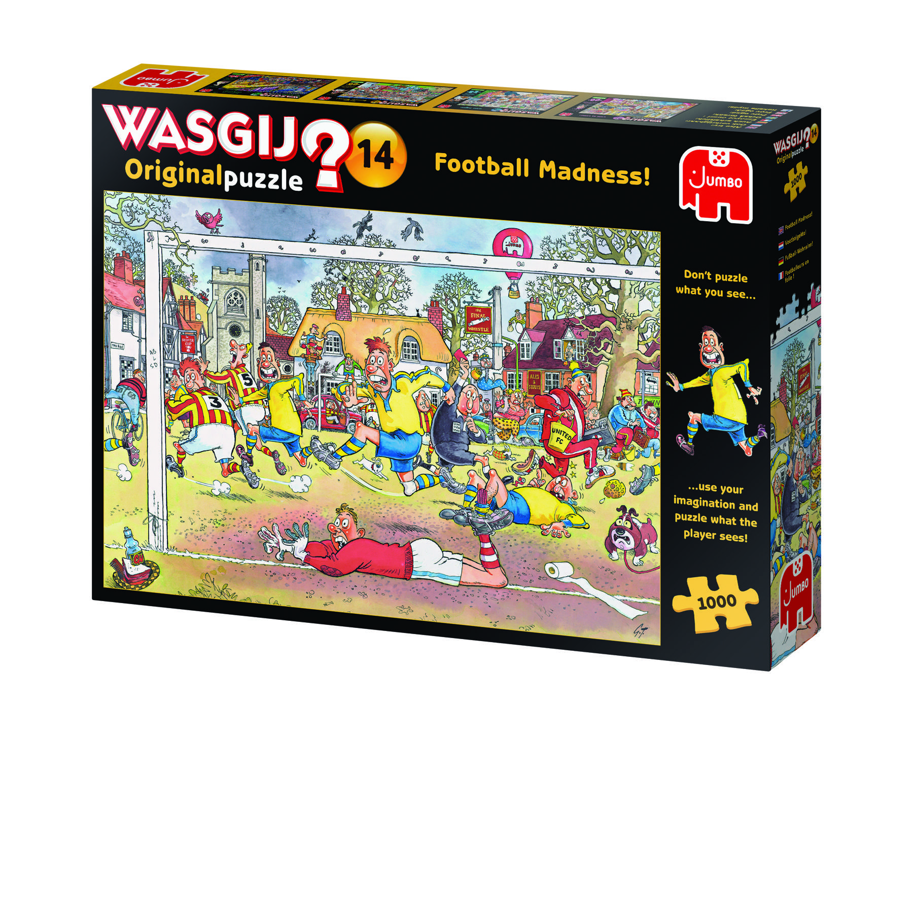 Wasgij Original 14 Football Madness! 1000 Teile Puzzle