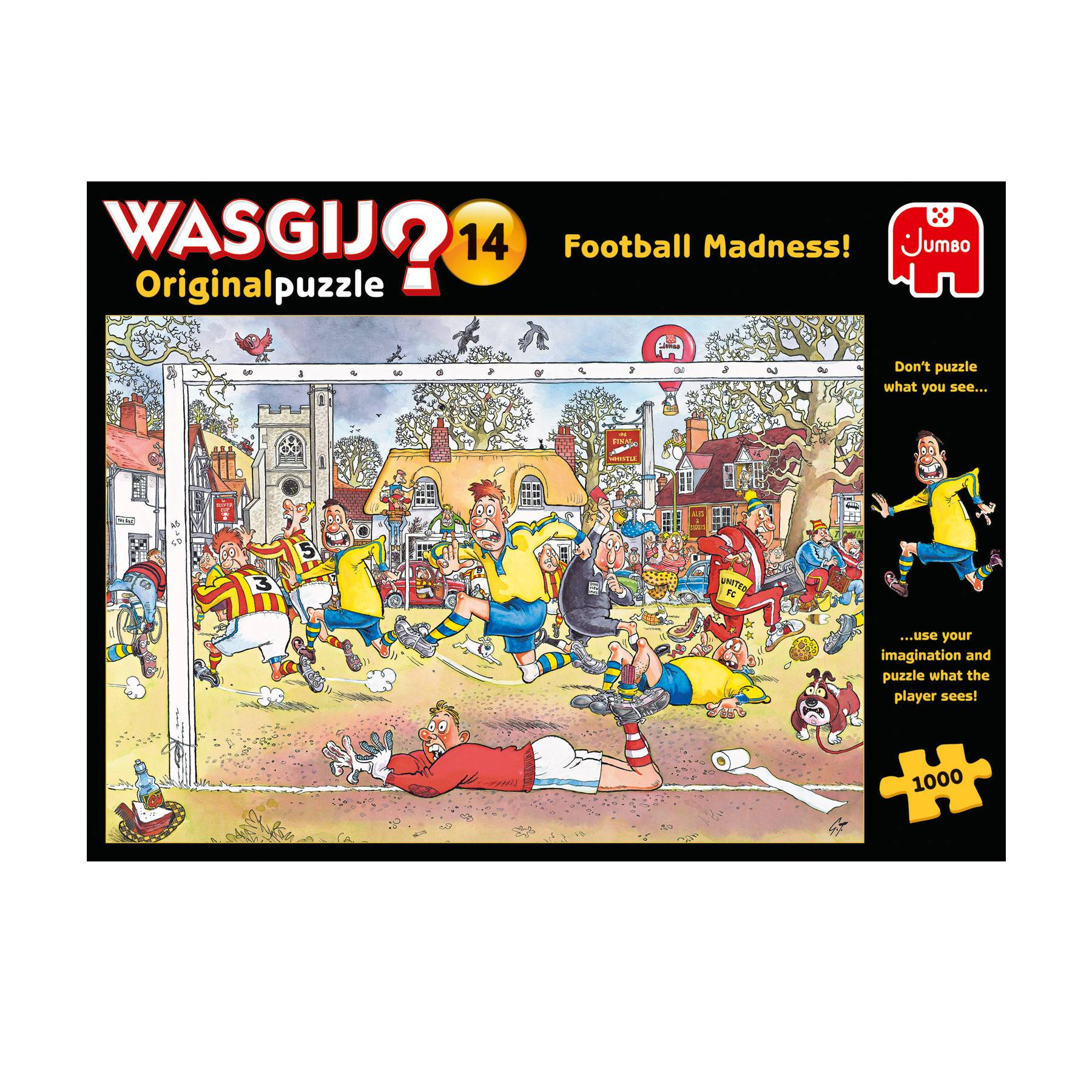 Wasgij Original 14 Football Madness! 1000 Teile Puzzle
