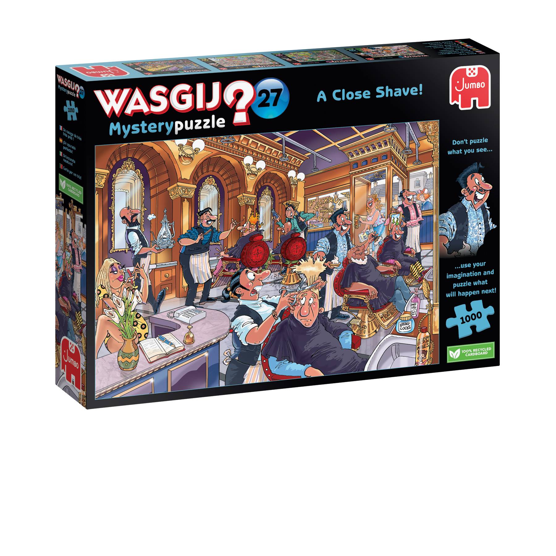 Wasgij Mystery 27 um Haaresbreite 1000 Teile Puzzle