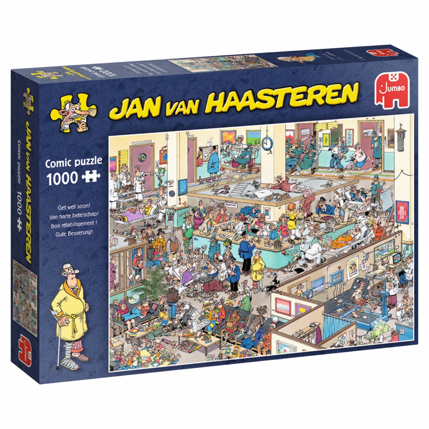 Jan van Haasteren Gute Besserung 1000 Teile Puzzle