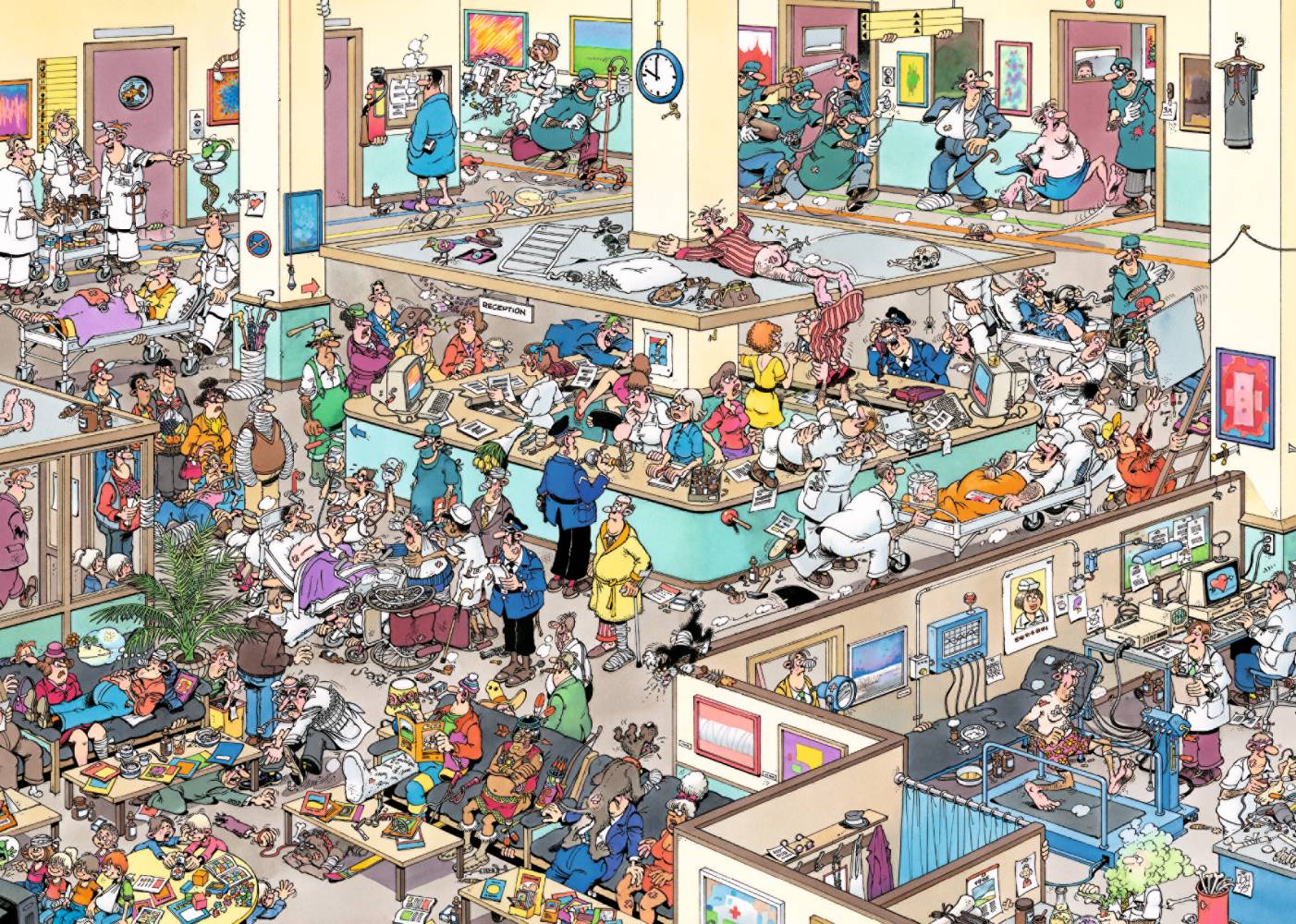 Jan van Haasteren Gute Besserung 1000 Teile Puzzle