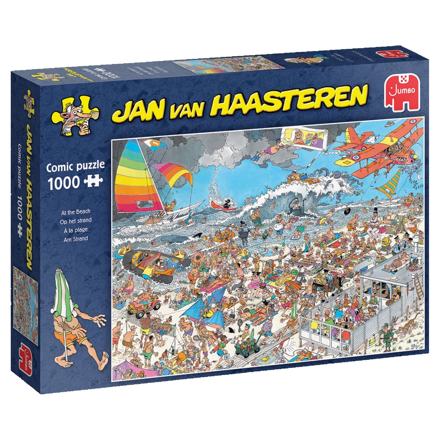 Jan van Haasteren At the beach 1000 Teile Puzzle