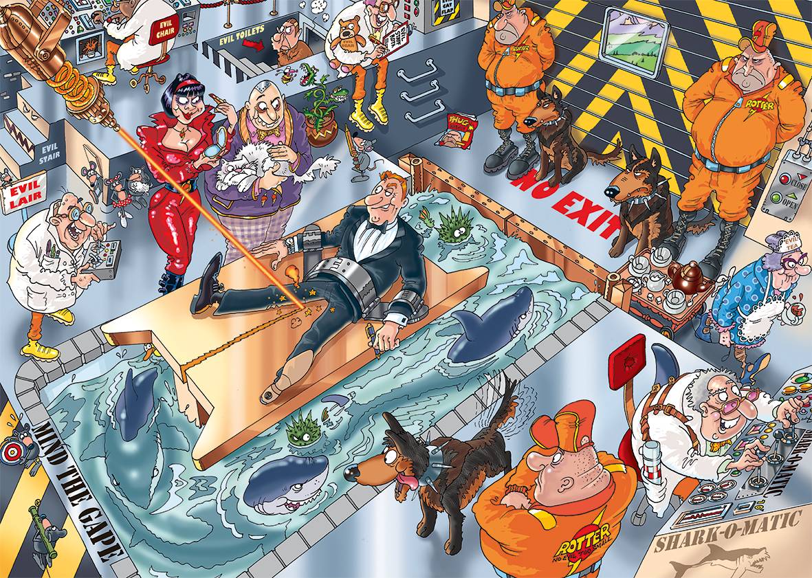 Wasgij Mystery 13 A Purrrfect Escape! 1000 Teile Puzzle