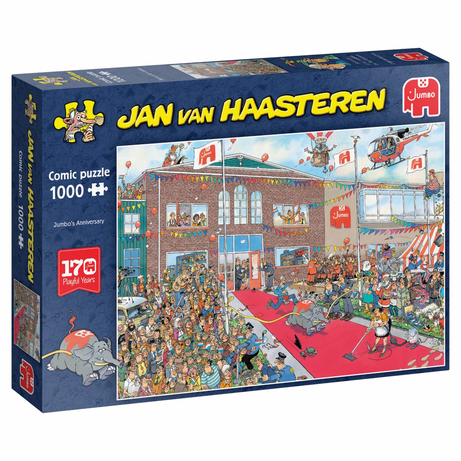 Jumbo Spiele 1119800222 Jan van Haasteren 170 Jahre