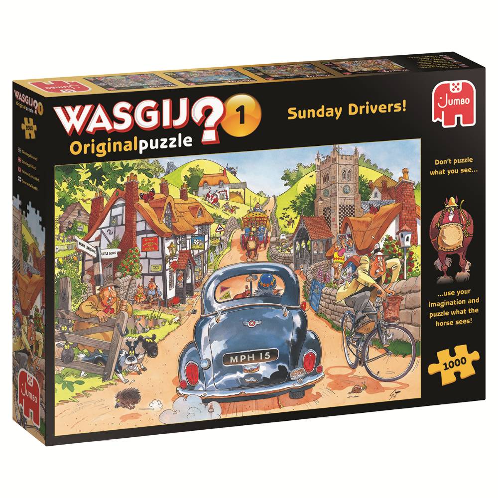 Wasgij Original 1 Sonntagsfahrer! 1000 Teile Puzzle