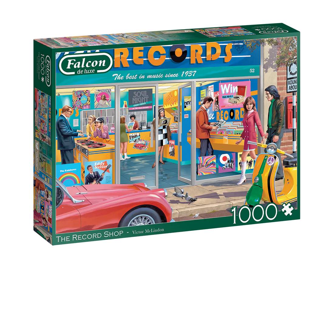 The Record Shop 1000 Teile Puzzle