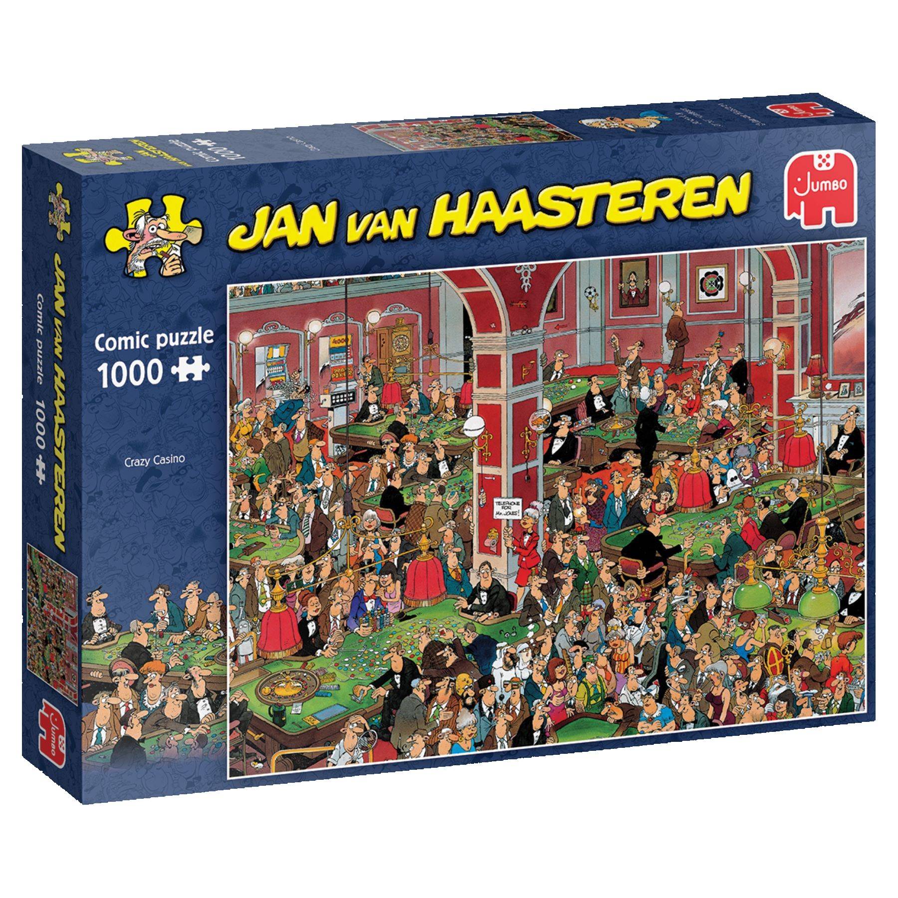 Jan van Haasteren Crazy Casino 1000 Teile Puzzle