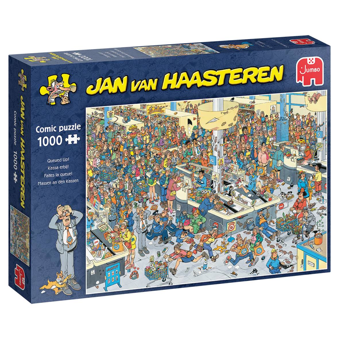 Jan van Haasteren Massen an den Kassen 1000 Teile Puzzle