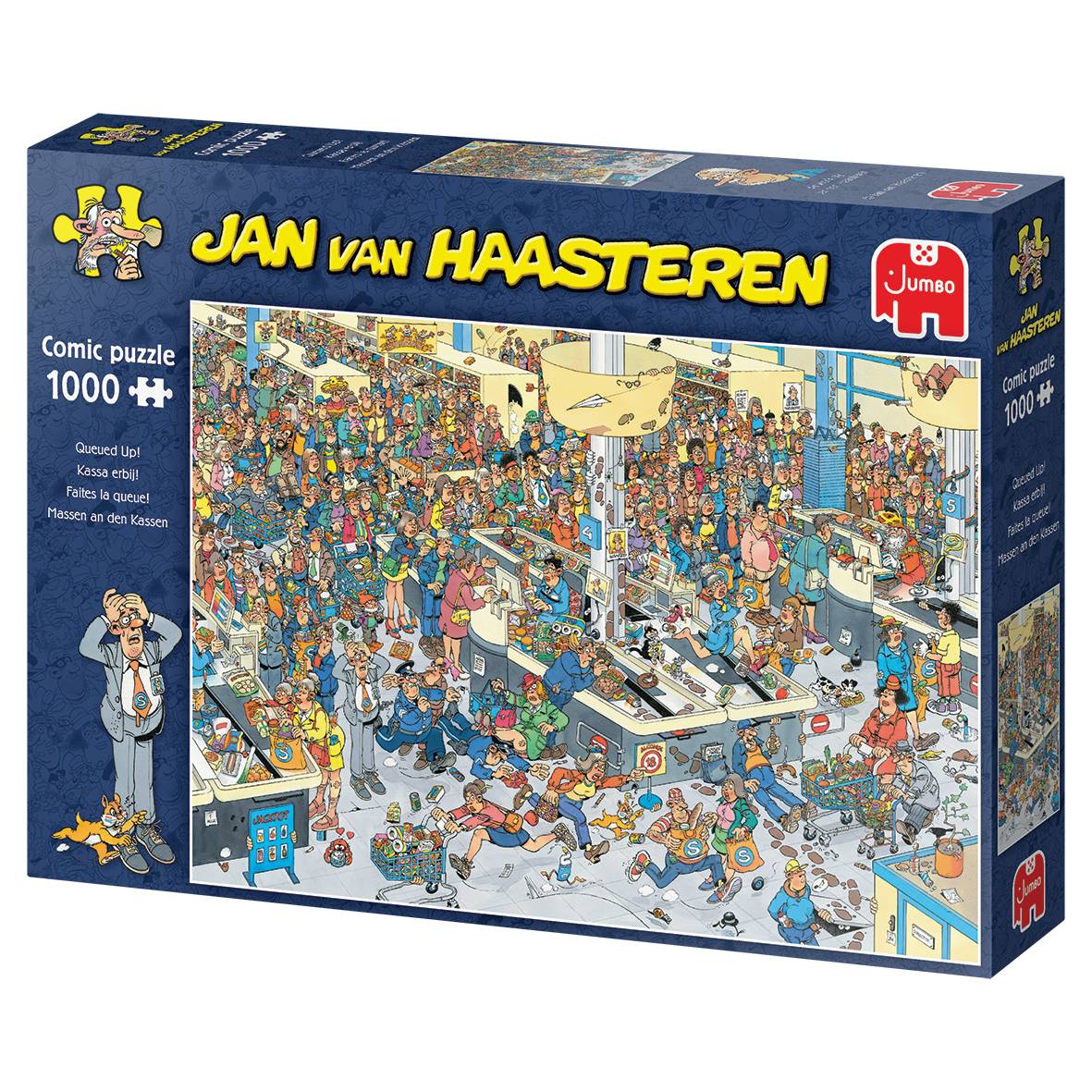 Jan van Haasteren Massen an den Kassen 1000 Teile Puzzle