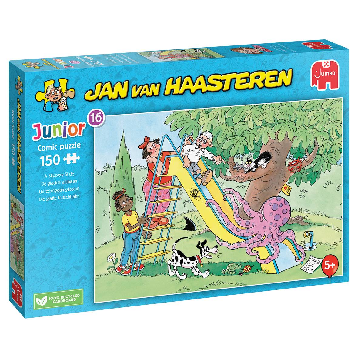 Jan van Haasteren Junior 16 Die glatte Rutschbahn 150 Teile Puzzle