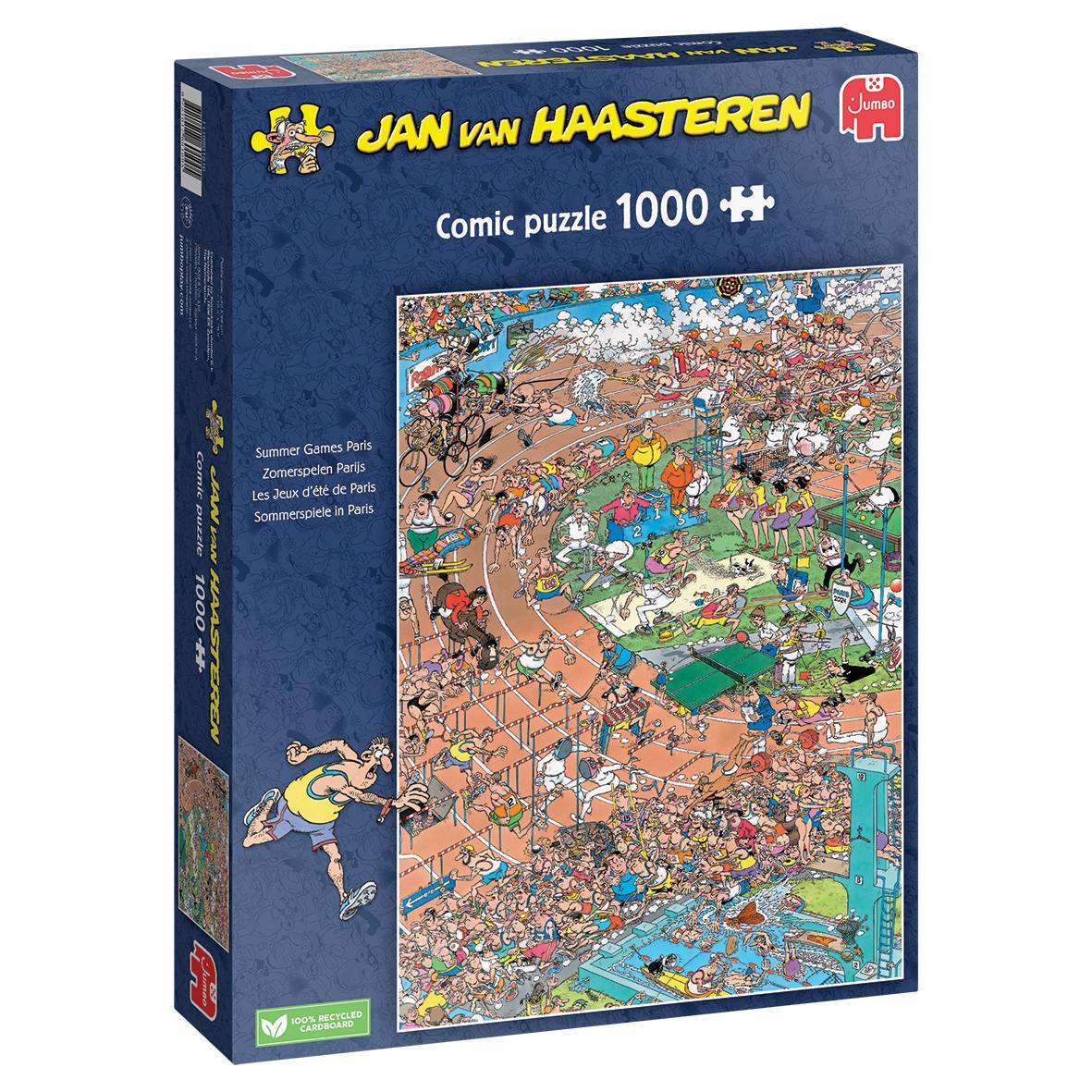 Jan van Haasteren Sommerspiele in Paris 1000 Teile Puzzle