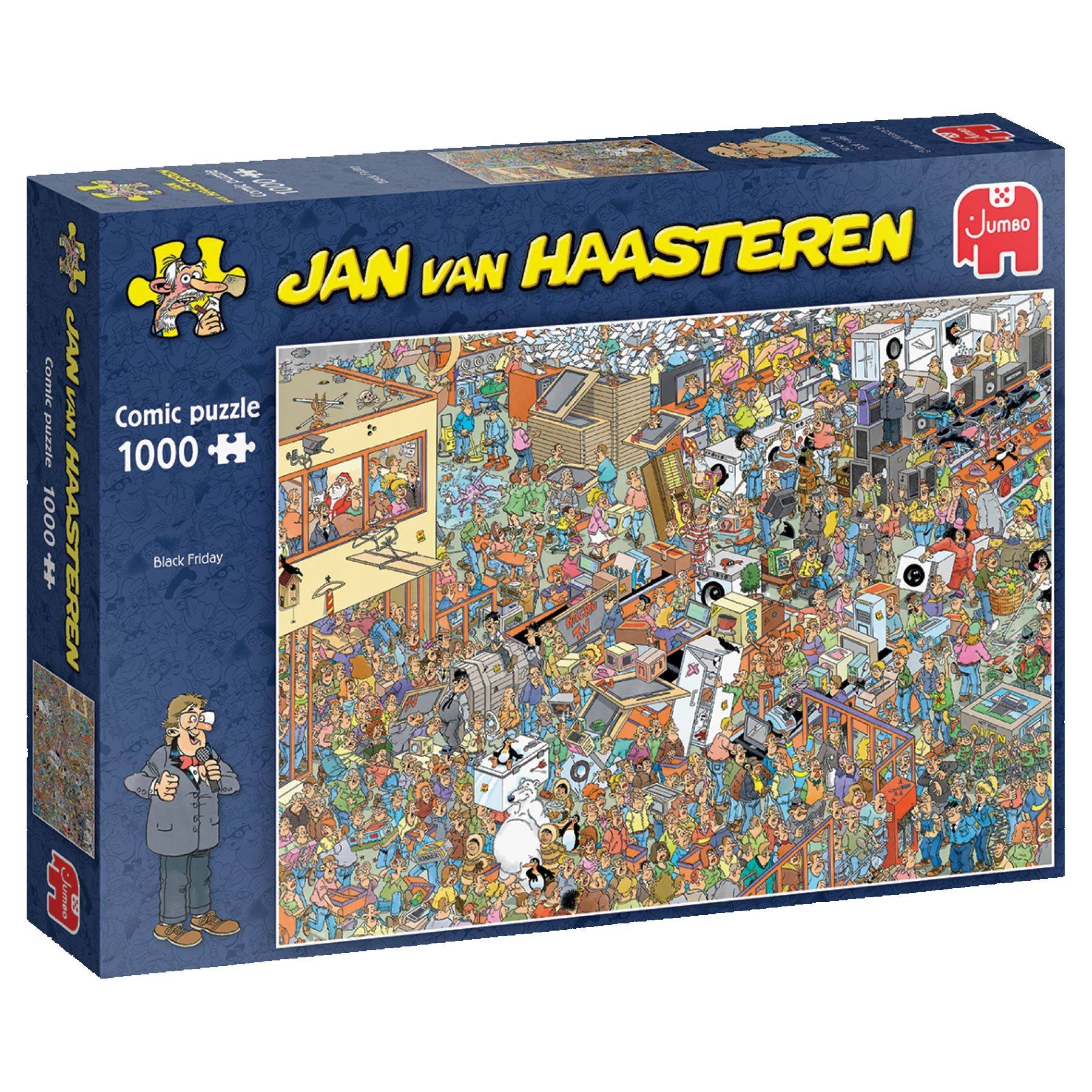 Jan van Haasteren schwarzer Freitag 1000 Teile Puzzle