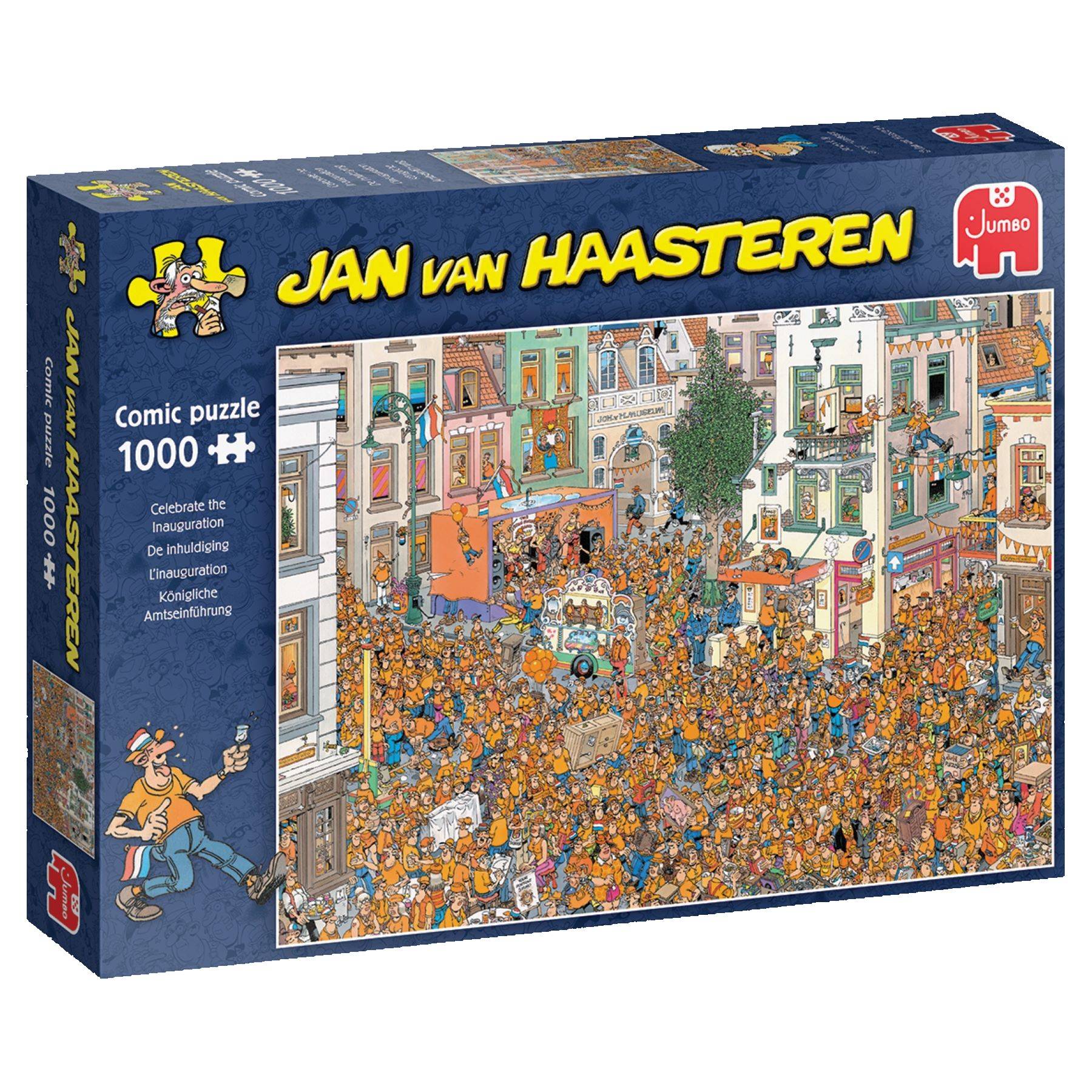 Jan van Haasteren Celebrate the Inauguration 1000 Teile Puzzle