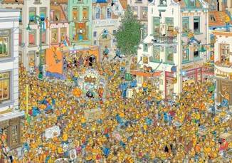 Jan van Haasteren Celebrate the Inauguration 1000 Teile Puzzle