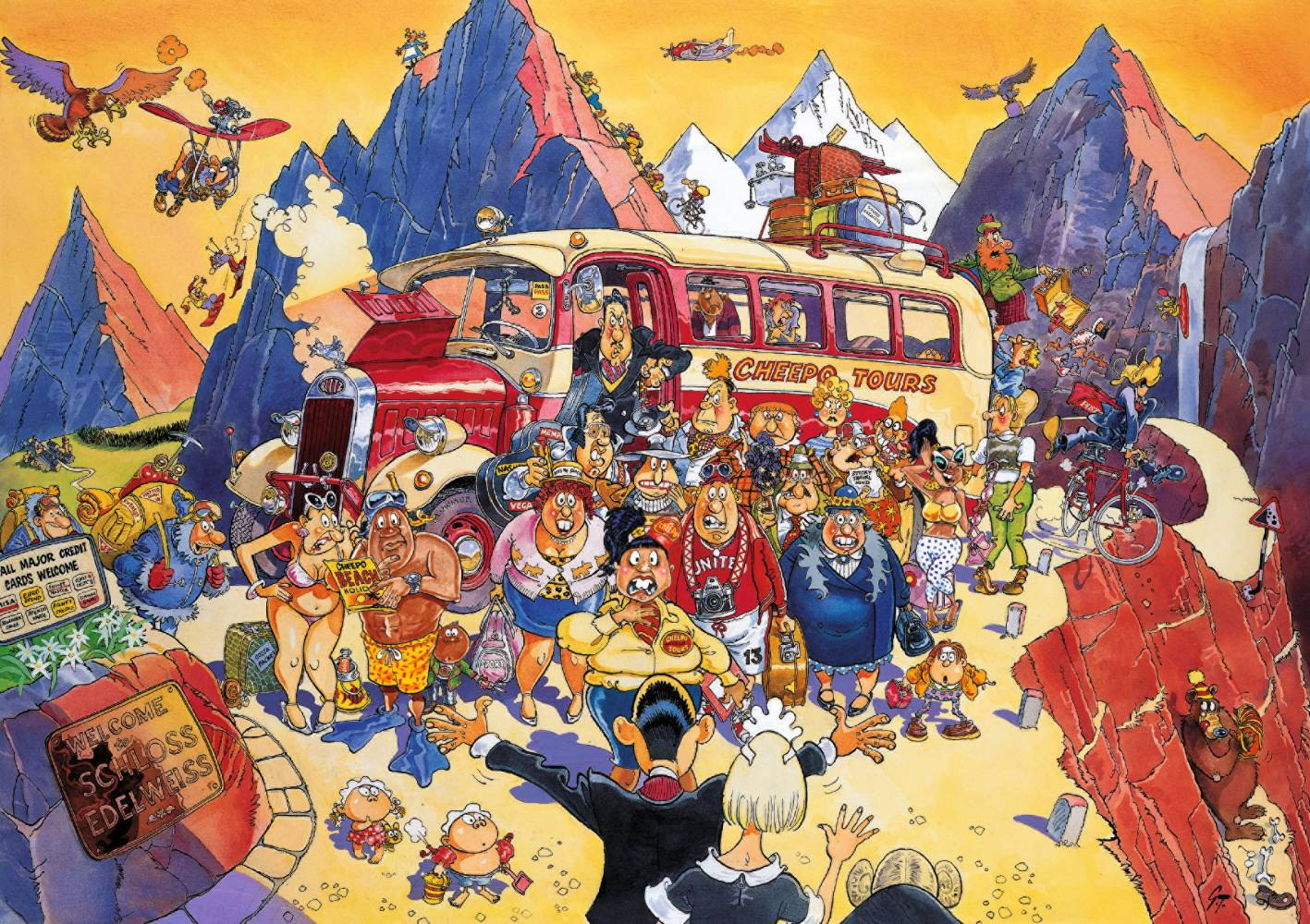 Wasgij Original 5 Billigangebot gebucht! 1000 Teile Puzzle