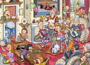 Wasgij Mystery 10 Spring has Spung! 1000 Teile Puzzle