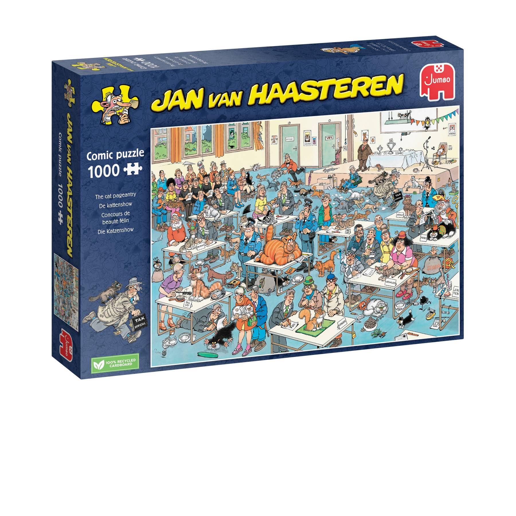 Jan van Haasteren Die Katzenshow 1000 Teile Puzzle