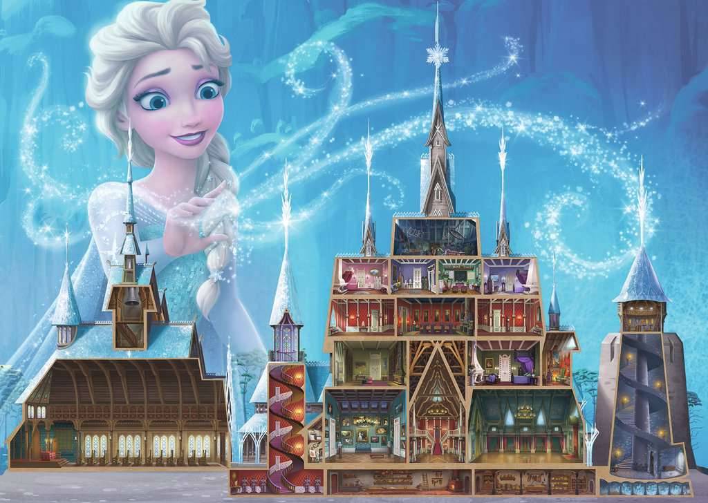 Ravensburger 17333 Disney Castles: Elsa 1000 Teile Puzzle