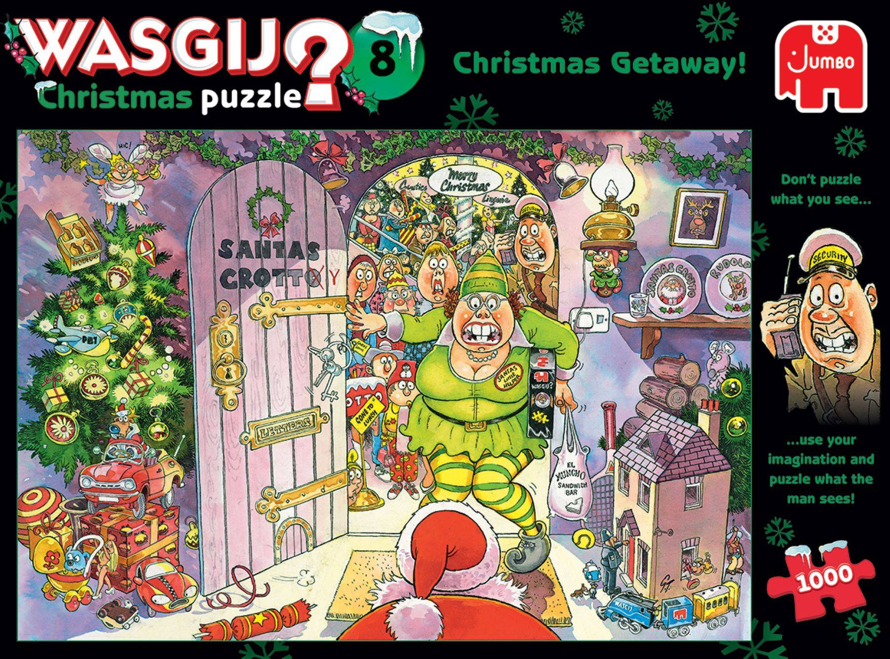 Wasgij Christmas 8 Christmas Getaway! 1000 Teile Puzzle